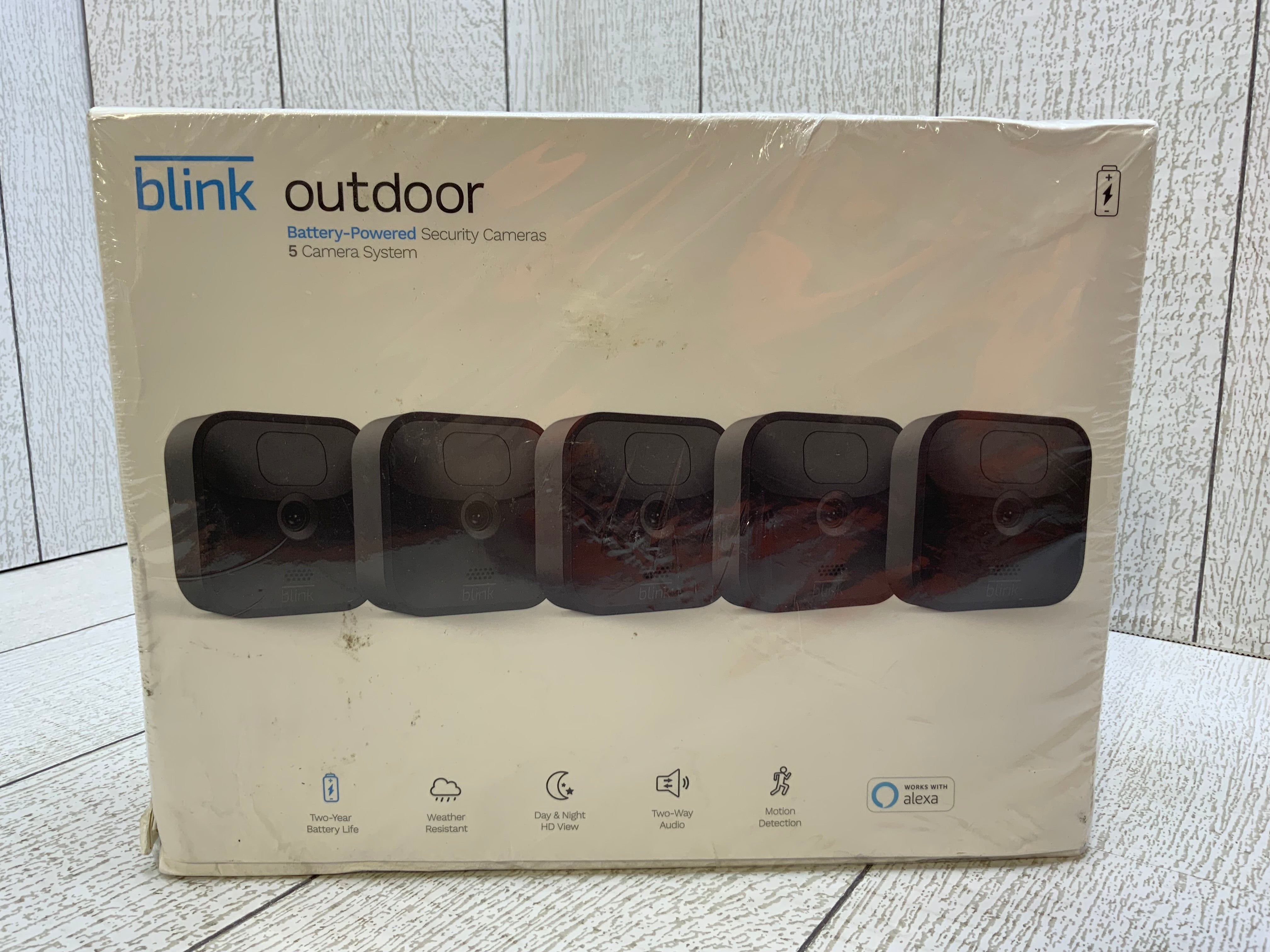 Blink Outdoor – wireless, weather-resistant HD security 5 camera kit (7949048611054)